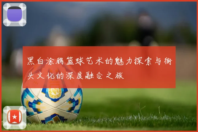 黑白涂鸦篮球艺术的魅力探索与街头文化的深度融合之旅